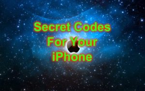 iPhone Hidden Secret Codes