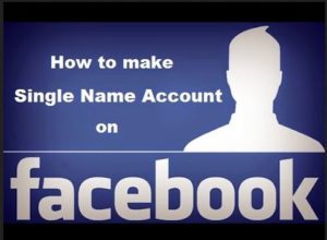 facebook single name