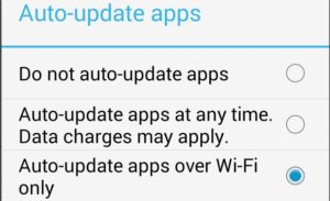 Auto Update Apps