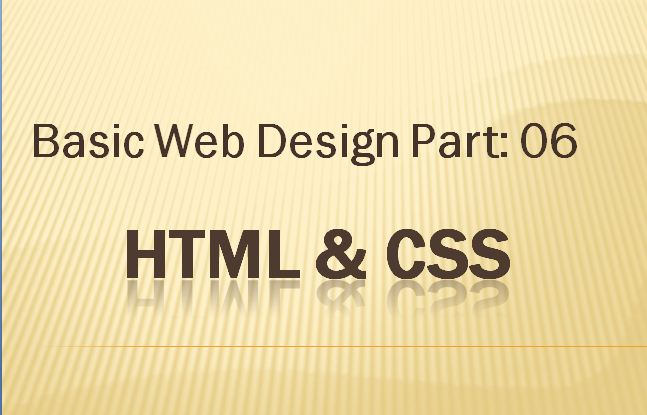 How to learn webdesign
