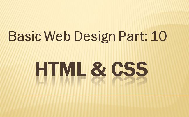 How to learn webdesign