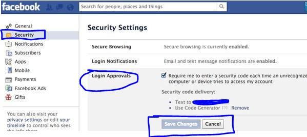 Secure Your Facebook Profile By Three Security Implementation Code Exercise