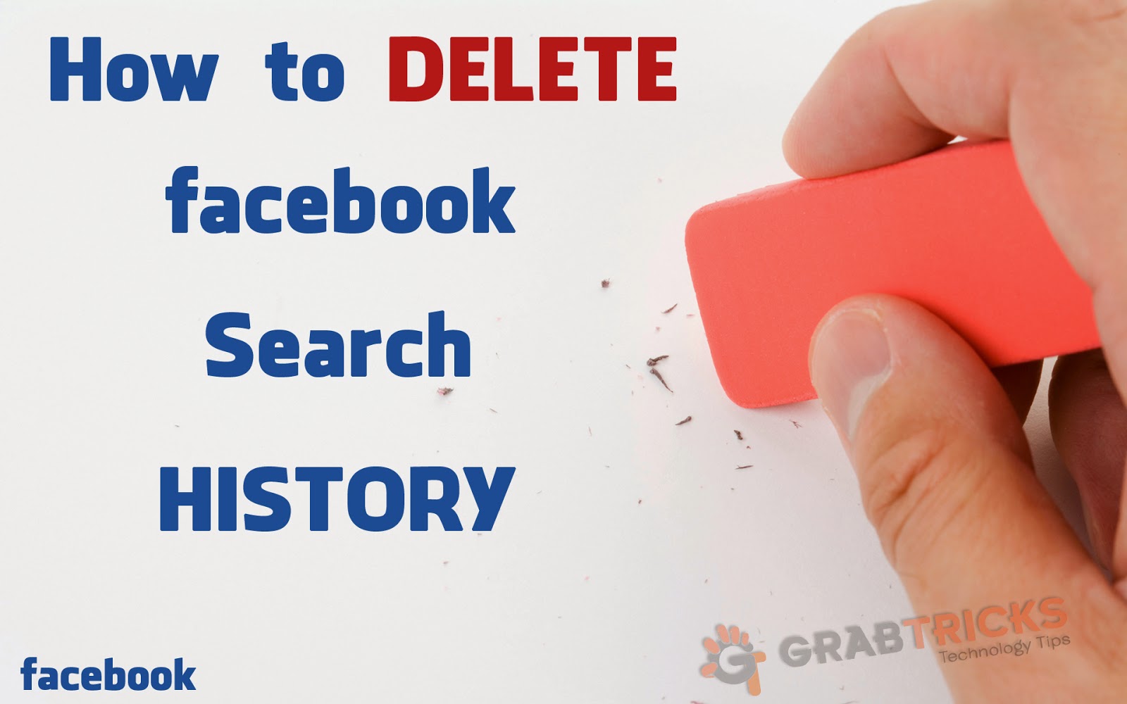 Clear Facebook Search History