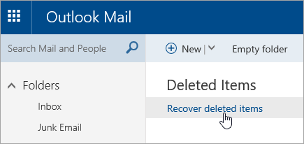 How to recover deleted e-mail messages in Outlook - Code Exercise
