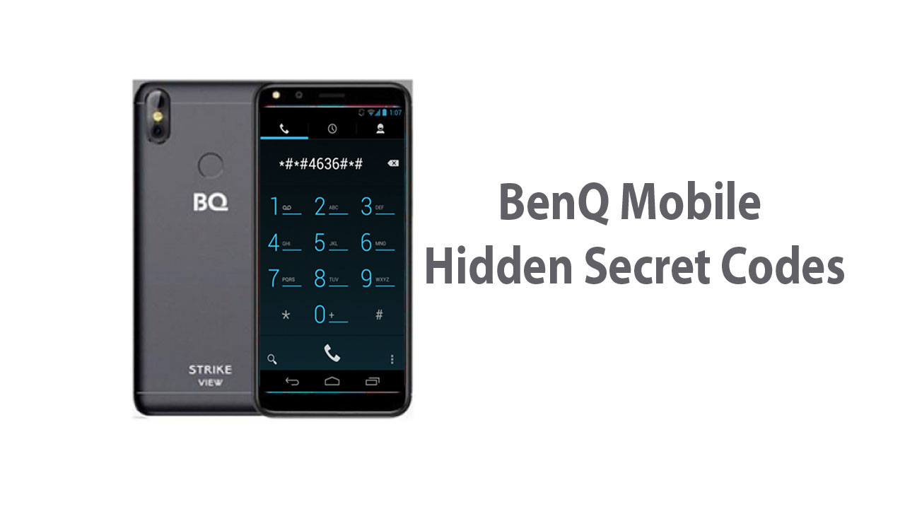 BenQ Mobile Hidden Secret Codes